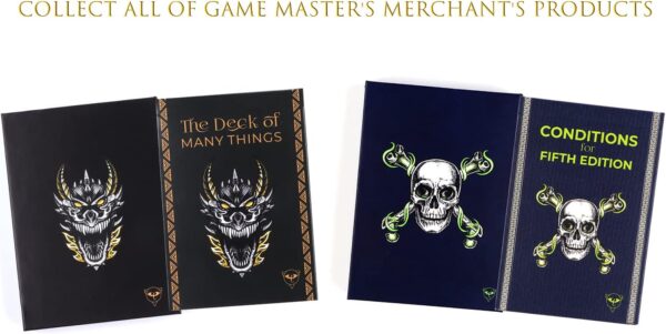 Game Master's Merchant The Deck of Many Things | Compatible with Dungeons and Dragons (D&D) Fifth Edition | for use by Dungeon Masters & PCs | 5e Accessories | DND Dice TTRPG - Image 7