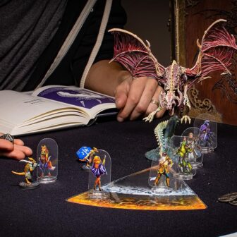 Arcknight Flat Plastic Miniatures: Mankind; 62 Unique Human-Themed Minis for DND 5e and Pathfinder; Affordable, Skinny Figurines for Dungeons and Dragons and Other Tabletop RPG Games - Image 5