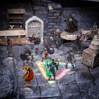 Arcknight Flat Plastic Miniatures: Mankind; 62 Unique Human-Themed Minis for DND 5e and Pathfinder; Affordable, Skinny Figurines for Dungeons and Dragons and Other Tabletop RPG Games - Image 9