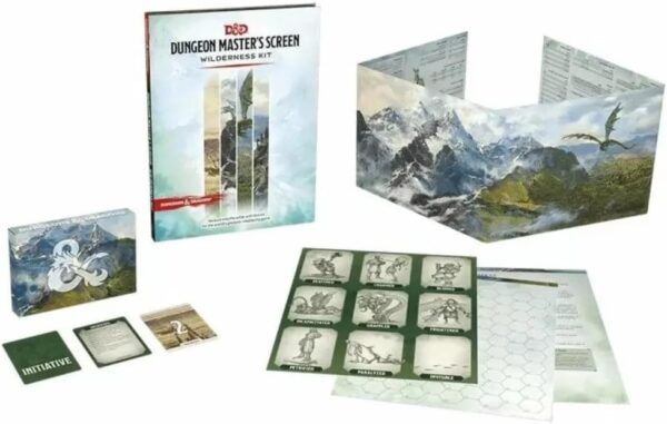 Dungeons & Dragons Dungeon Master's Screen Wilderness Kit (D&D Accessories) - Image 3