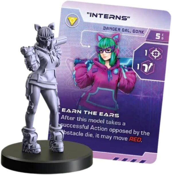 Monster Fight Club Cyberpunk Red, Combat Zone The Board Game Gangs Expansion: Peril Pledges (Danger Gals Gonks) - Image 4