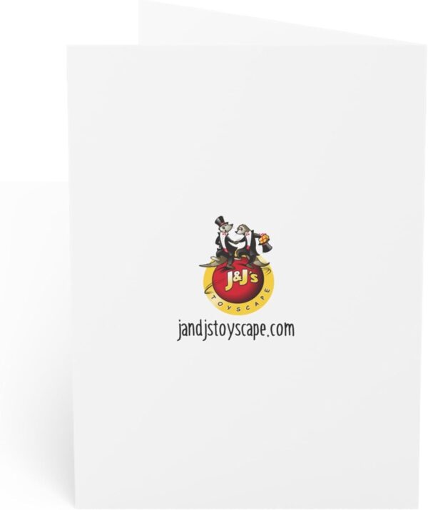 J&J'S TOYSCAPE Dungeons and Dragons Birthday card, D&D Birthday Card for GM's, DM's, Dungeons and Dragoners Players, Roleplay Enthusiasts, 5x7 Card with Envelope, Blank Inside (Dice) - Image 5