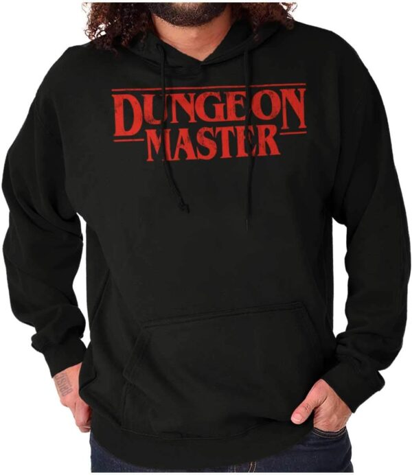 Brisco Brands Nerdy Fantasy Game Dungeon Master Hoodie Sweatshirt Women Men - Image 2