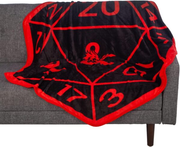 Bioworld Dungeons & Dragons Throw Blanket - Image 3