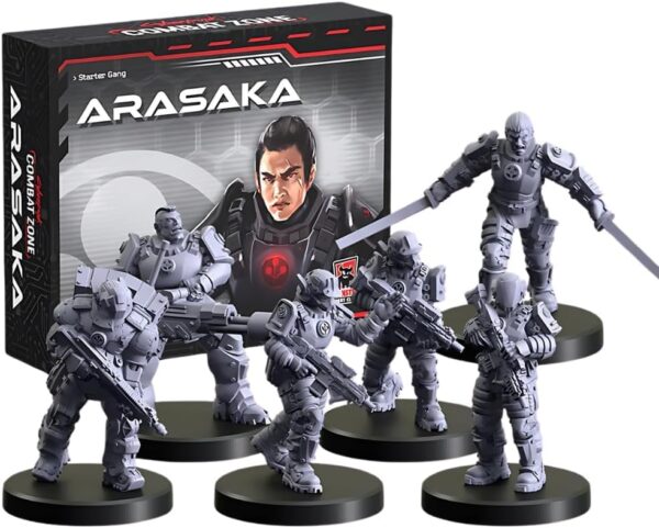 Monster Fight Club Cyberpunk Red Combat Zone Miniatures: Arasaka Starter - Image 3