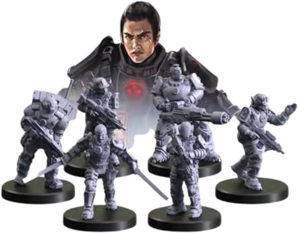 Monster Fight Club Cyberpunk Red Combat Zone Miniatures: Arasaka Starter - Image 2