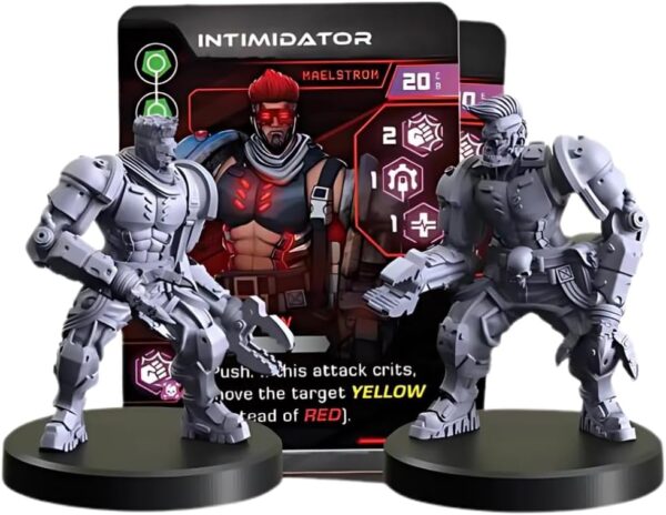 Monster Fight Club Cyberpunk Red, Combat Zone The Board Game Gangs Expansion: Chrome Jocks (Maelstrom Gangers) - Image 6