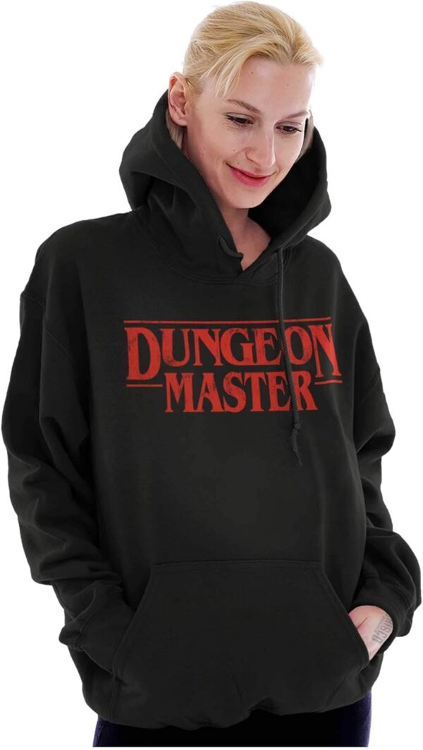 Brisco Brands Nerdy Fantasy Game Dungeon Master Hoodie Sweatshirt Women Men - Image 4