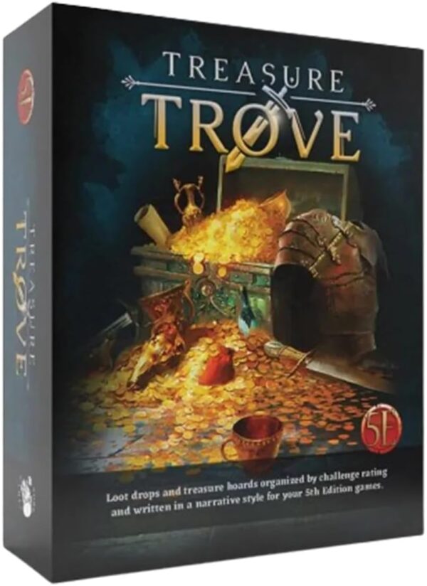 Treasure Trove: Boxed Set - 5e RPG Storytelling Cards, Loot Drops & Treasure Hoards, 300 Tarot Sized Cards, D&D Tabletop Roleplaying Game - Image 2