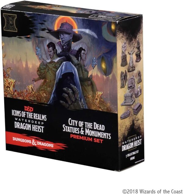 WizKids D&D Icons of The Realms: Waterdeep Dragon Heist Booster Brick (8) Minis - Image 8