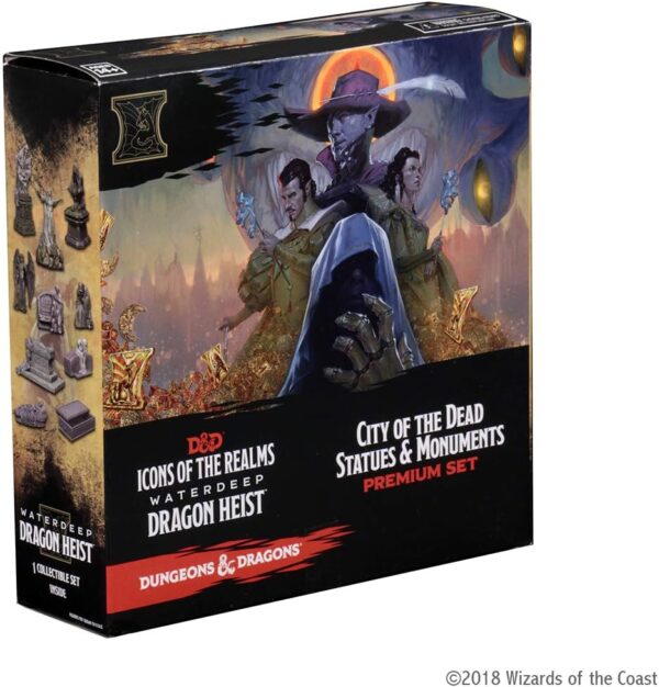 WizKids D&D Icons of The Realms: Waterdeep Dragon Heist Booster Brick (8) Minis - Image 9