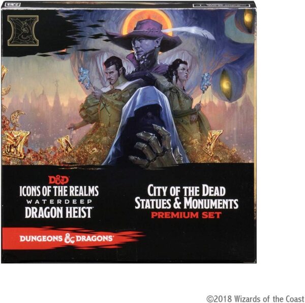 WizKids D&D Icons of The Realms: Waterdeep Dragon Heist Booster Brick (8) Minis - Image 10