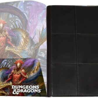 Ultra PRO - Dungeons & Dragons: Character Folio Light of Xaryxis Folio with Stickers - Organize and Store your Notes, Character Sheets, and Spell cards with The 9 Pocket Page for Standard Size Cards - Image 3