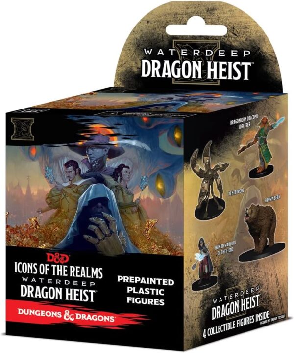 WizKids D&D Icons of the Realms: Waterdeep Dragon Heist (Standard) D&D, Booster - Image 2