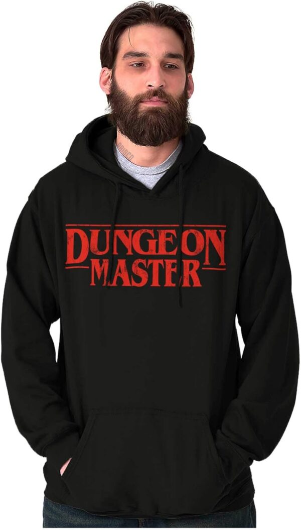 Brisco Brands Nerdy Fantasy Game Dungeon Master Hoodie Sweatshirt Women Men - Image 5