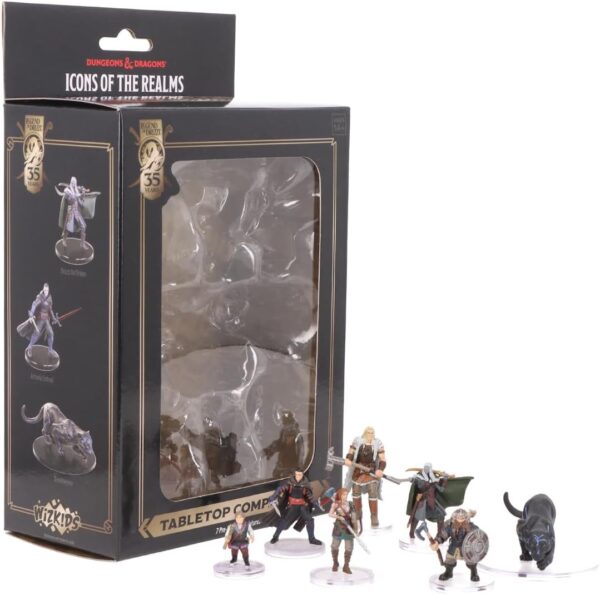 WizKids D&D The Legend of Drizzt 35th Anniversary - Tabletop Companions Boxed Set Dungeons and Dragons Miniatures - Image 2