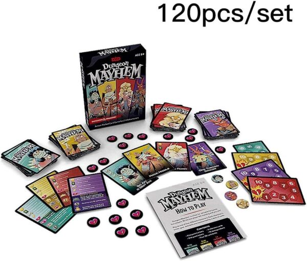 Dungeons & Dragons Dungeon Mayhem | Dungeons & Dragons Card Game | 2–4 Players, 120 Cards - Image 4