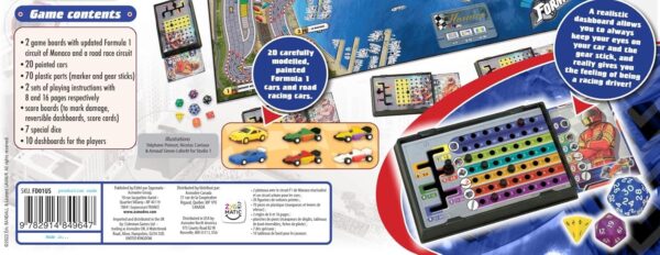 Formula D Board Game - High-Stakes Racing Thrills with Dual-Sided Tracks! Fast-Paced Strategy Game, Fun Family Game for Kids & Adults, Ages 8+, 2-10 Players, 60 Minute Playtime, Made by Zygomatic - Image 8