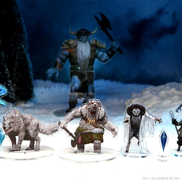 WizKids D&D Idols of The Realms: Icewind Dale Rime of The Frostmaiden - Frost Giant - 2D Set - Image 8