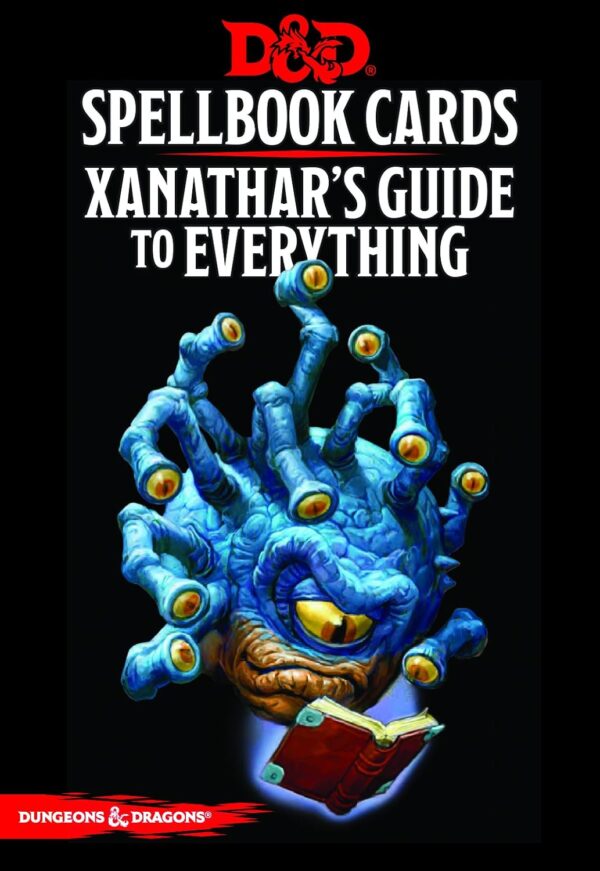 Dungeons & Dragons Spellbook Cards Xanathar's Guide To Everything Board Games - Image 2