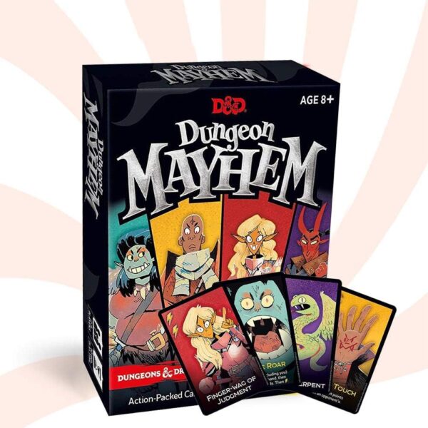 Dungeons & Dragons Dungeon Mayhem | Dungeons & Dragons Card Game | 2–4 Players, 120 Cards - Image 8