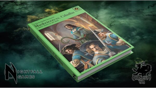 Musketeers Vs. Cthulhu - Hardcover RPG Book, Horror Theme, Call of Cthulhu Rules Setting, Tabletop Role Playing Game, 112 pg A5 Book - Image 6