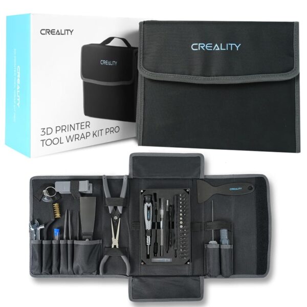 Creality 3D Printer Tool Kit, 74Pcs 3D Printing Tool Wrap Kit Assembly/Removal/Filament Cutting Set 3D Printer Accessories for All FDM Printers Cleaning Finishing Printing - Image 2