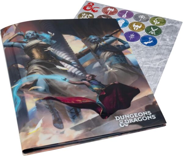 Ultra Pro - Glory of The Giants Character Folio for Dungeons & Dragons - Organize & Store Your Notes, Character Sheets, & Spell Cards Includes Two 9 Pocket Page for Standard Size Cards - Image 3