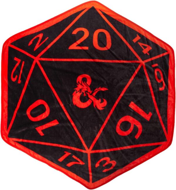 Bioworld Dungeons & Dragons Throw Blanket - Image 2