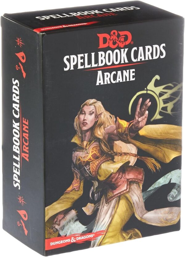 Dungeons & Dragons: Spell Book Cards: Arcane Deck Card Game (8 Players) - Image 2