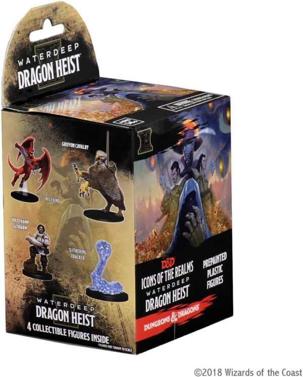 WizKids D&D Icons of the Realms: Waterdeep Dragon Heist (Standard) D&D, Booster - Image 3