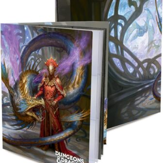 Ultra PRO - Dungeons & Dragons: Character Folio Light of Xaryxis Folio with Stickers - Organize and Store your Notes, Character Sheets, and Spell cards with The 9 Pocket Page for Standard Size Cards - Image 2