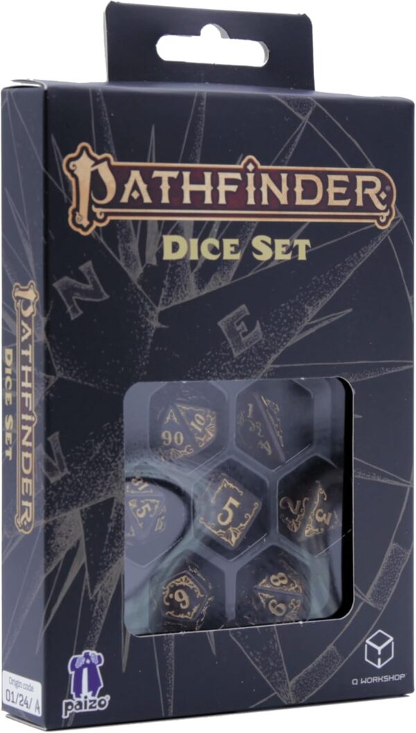 Q-Workshop Pathfinder Dice Set Avistan Dice Accessory - Image 2