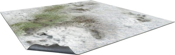 Battle Systems Terrain Winter Snowscape Game Mat 2x2 - Neoprene Playmat for Warhammer, D&D, Frostgrave and More! - Image 2