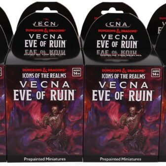 WizKids D&D Icons of The Realms: Vecna: Eve of Ruin - 8 ct. Booster Brick (Set 32) - Image 2