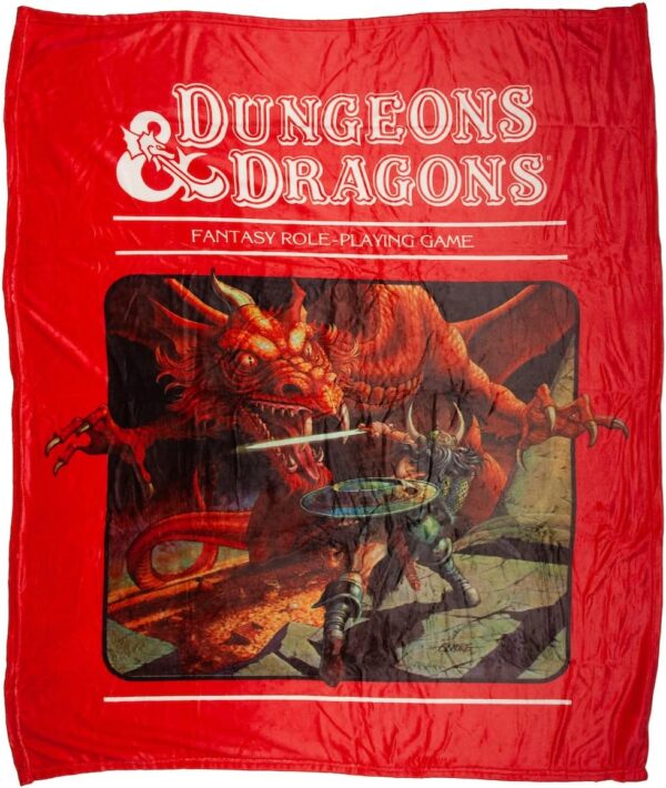 Bioworld D&D Classic Cover Throw Blanket - Image 2