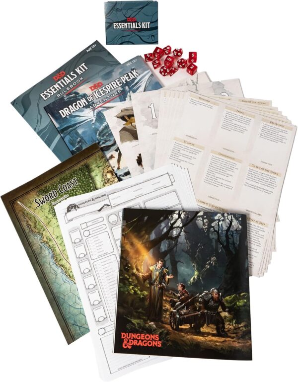 D&D Essentials Kit (Dungeons & Dragons Intro Adventure Set) Age Range:12 Years & Up - Image 3