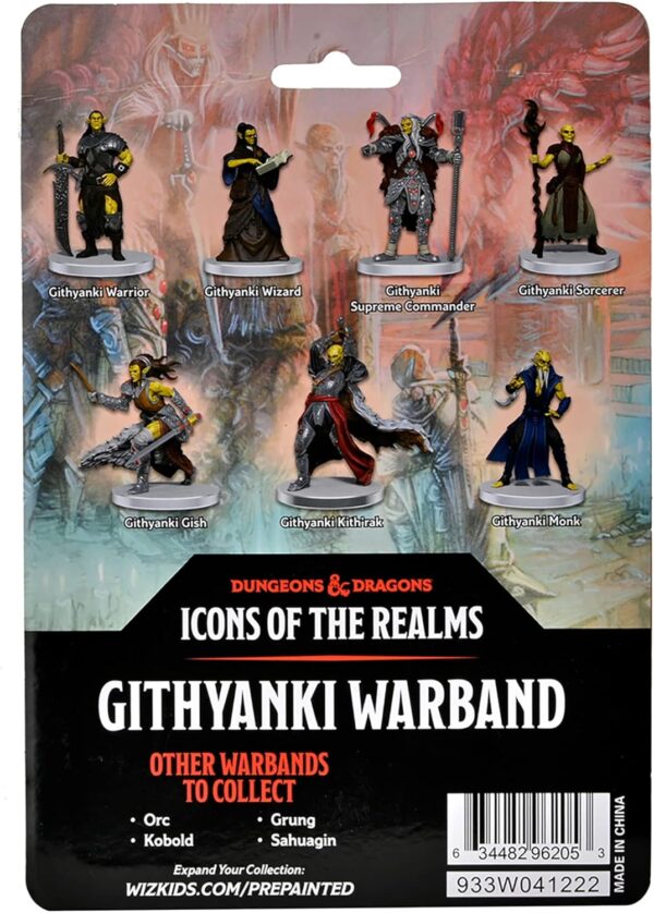Dungeons & Dragons D&D Icons of The Realms: Githyanki Warband - 7 Pre-Painted Figure Set, RPG Miniatures - Image 4