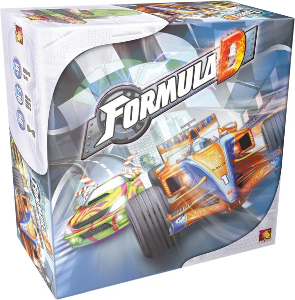 Formula D Board Game - High-Stakes Racing Thrills with Dual-Sided Tracks! Fast-Paced Strategy Game, Fun Family Game for Kids & Adults, Ages 8+, 2-10 Players, 60 Minute Playtime, Made by Zygomatic - Image 2