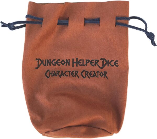 Dungeon Helper Dice Character Creator Dungeon Master NPC Character Randomizer 6 Dice Set Tabletop Role-Playing Games D&D Compatible Dungeons Dragons Other TTRPG Instant Roll Game Master DM GM with Bag - Image 6