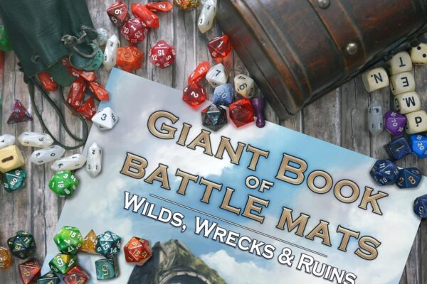 Giant Book of Battle Mats Wilds, Wrecks & Ruins by Loke - Merchandise Game - Image 6