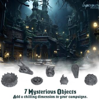 Monsters, Mimics, & Mysteries - 34 Tabletop Gaming Miniatures for RPG/DND Miniatures/Bulk Dungeons & Dragons Miniatures/D&D Miniatures Monsters/DND Minis/DND Figures Starter Pack - Image 5