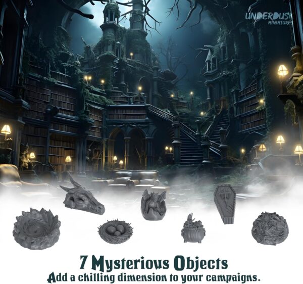 Monsters, Mimics, & Mysteries - 34 Tabletop Gaming Miniatures for RPG/DND Miniatures/Bulk Dungeons & Dragons Miniatures/D&D Miniatures Monsters/DND Minis/DND Figures Starter Pack - Image 5