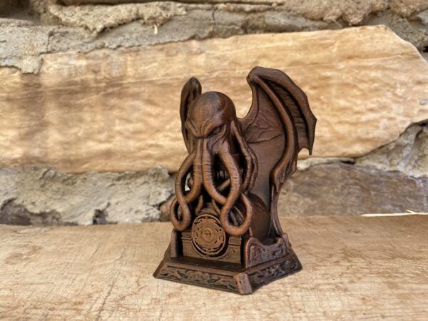 Cthulhu Eldritch Horror Figurine - Hand-Painted Lovecraftian Mythos Statue – Unique Gothic Home & Office Decor – Tabletop RPG & Fantasy Collector’s Gift - Image 5