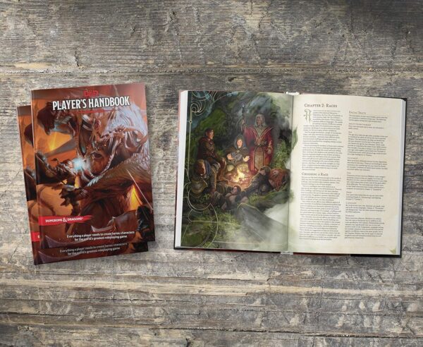 Player's Handbook Dungeons and Dragons - Bundled with DND Dice and Complete Printable Kit - D&D Core Rulebook - D&D 5e Players Handbook Gift Set - D&D Starter Set Accessory - Dragons 5th Edition - Image 4