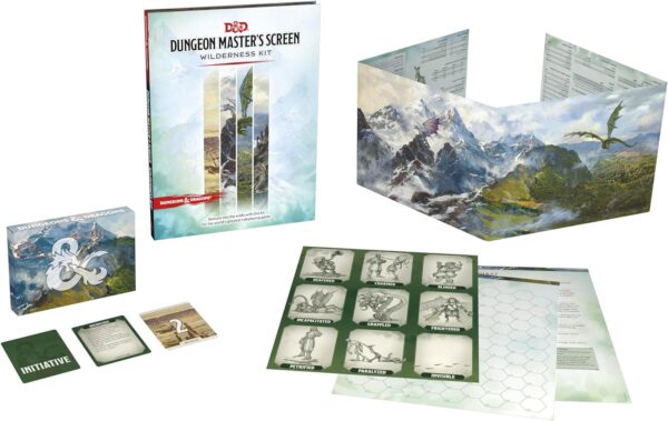 Dungeons & Dragons Dungeon Master's Screen Wilderness Kit (D&D Accessories) - Image 2