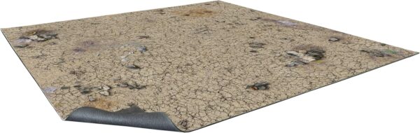 Battle Systems Terrain Desert Wasteland Game Mat 3x3 - Neoprene Playmat for Warhammer, D&D, Frostgrave and More! - Image 2