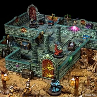Archon Studio Pathfinder Terrain: Abomination Vaults Half-Height Walls, Small - Image 12