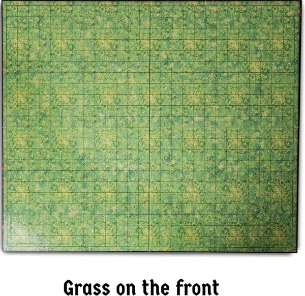 Hexers Terrain Lite Role-Playing Game Board RPG Game Mat Alternative, Compatible with Dungeons and Dragons DD D&D and Pathfinder 1 inch Squares, RPG Miniatures Mat or Tabletop Role-Playing Dice Map - Image 3