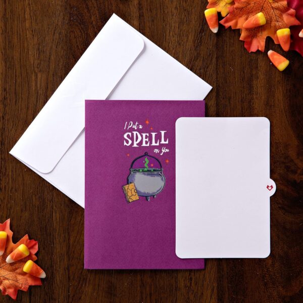 Lovepop Everyday Pop-Up Card for Her and Him- 3D Disney Greeting Cards for Boys, Girls, Men, Women - I Put a Spell on You - 5" x 7" Hocus Pocus Card - Blank Note Card & Envelope Included - Image 9